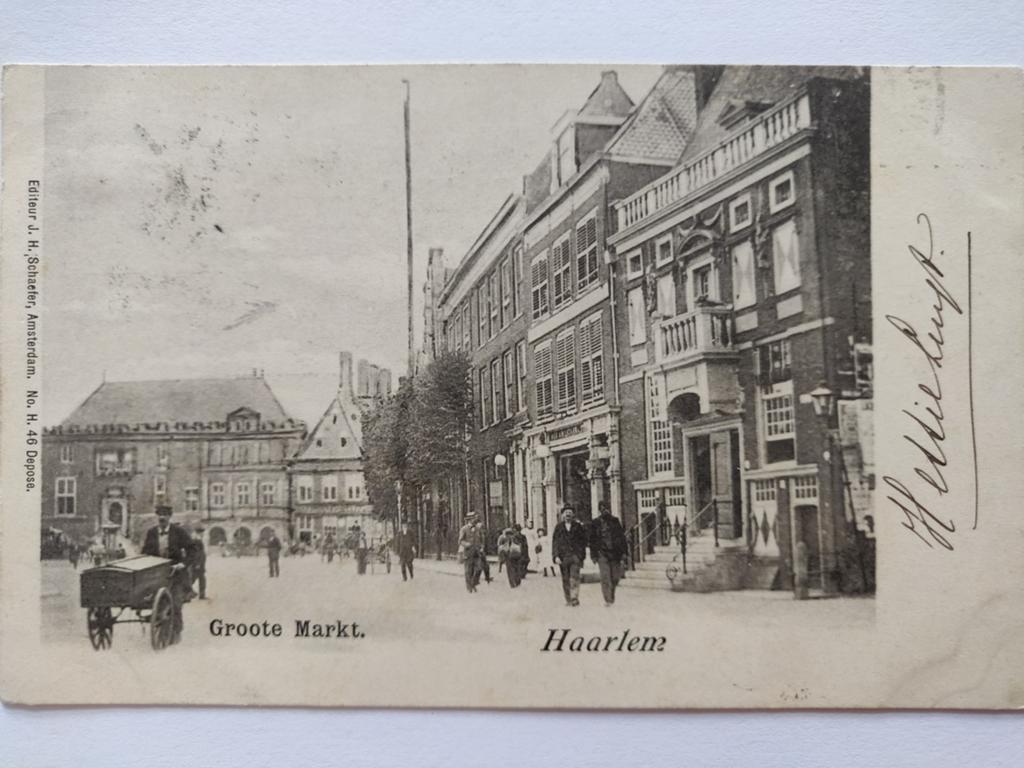 X1817 Haarlem 1901, Ophalen of Verzenden, Voor 1920, Noord-Holland