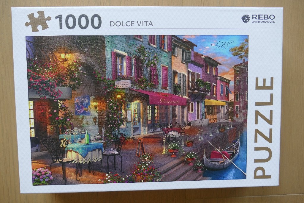 REBO Dolce Vita Legpuzzel, Ophalen of Verzenden, 500 t/m 1500 stukjes, Zo goed als nieuw, Legpuzzel