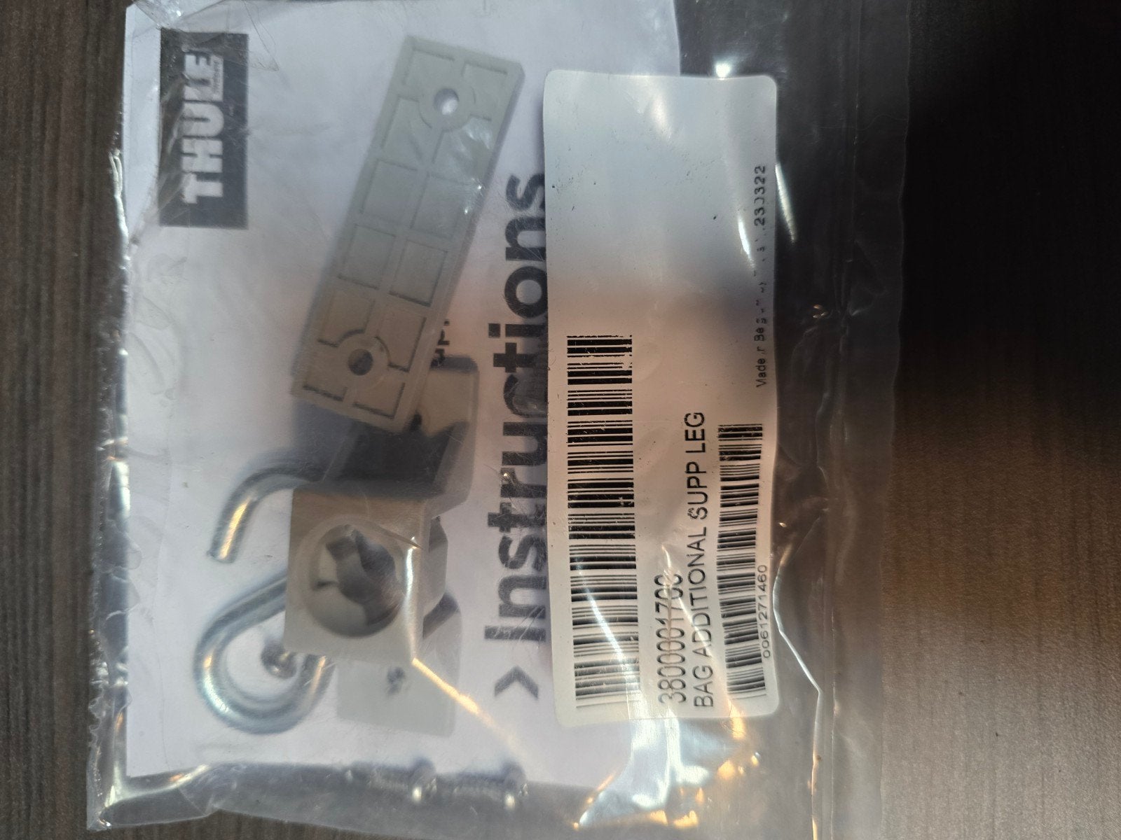 Thule accessoire voor extra Omnistore Luifelpoot- nieuw, Ophalen of Verzenden, Nieuw