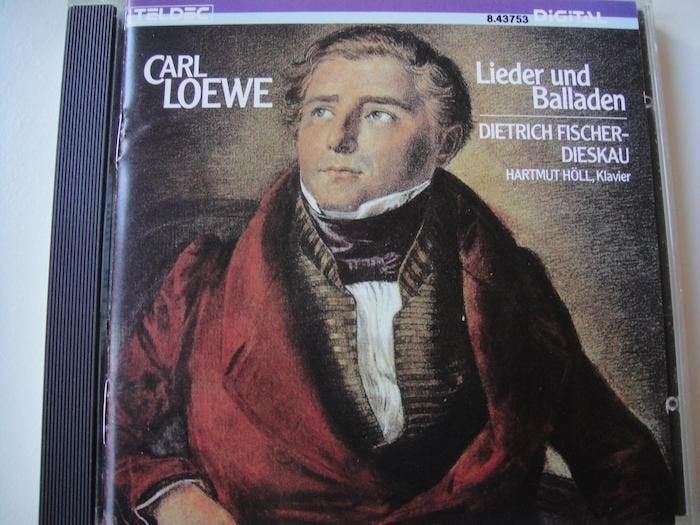 LOEWE Lieder und balladen CD FISCHER-DIESKAU, Ophalen of Verzenden, Romantiek, Gebruikt, Kamermuziek