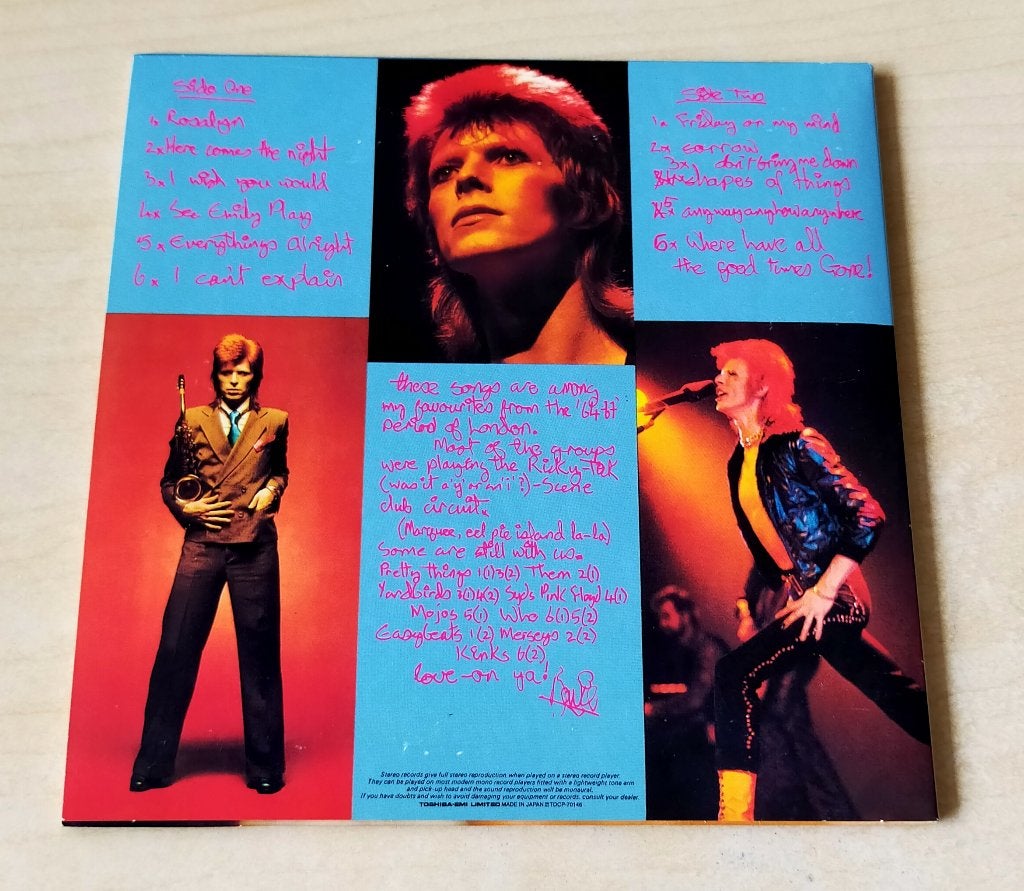 David Bowie - Pinups CD 1973/2007 Japan, Ophalen of Verzenden, Gebruikt, Poprock