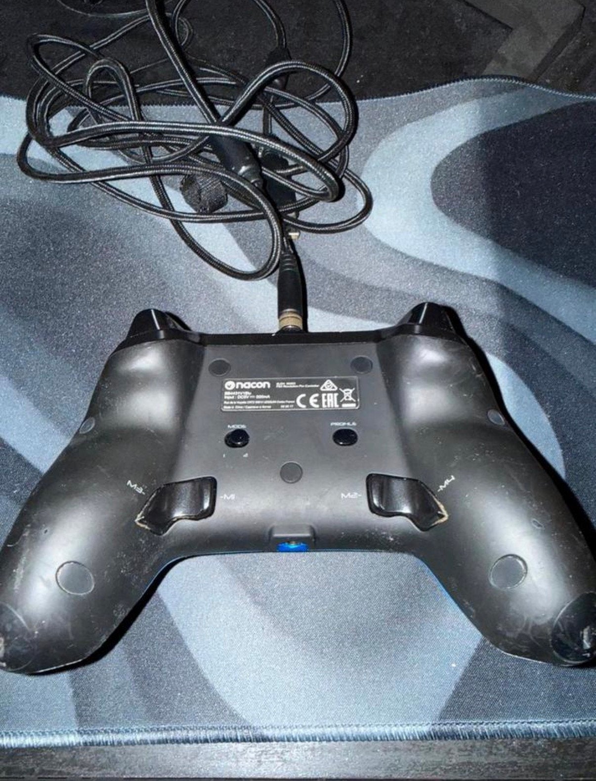 Nacon controller blauw ps4/5, Spelcomputers en Games, Verzenden, Zo goed als nieuw, Direct drive, Overige typen