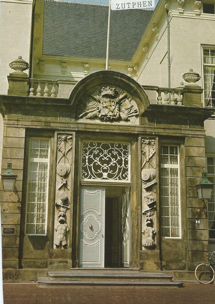 Ansichtkaart  ZUTPHEN  Stadhuis, Verzenden, 1960 tot 1980, Gelopen, Gelderland
