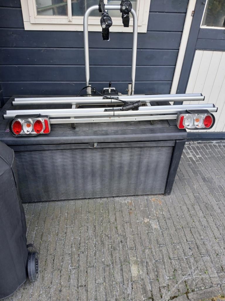 Travel en Co Fietsendrager ANWB, Ophalen, Gebruikt, 2 fietsen, Trekhaakdrager