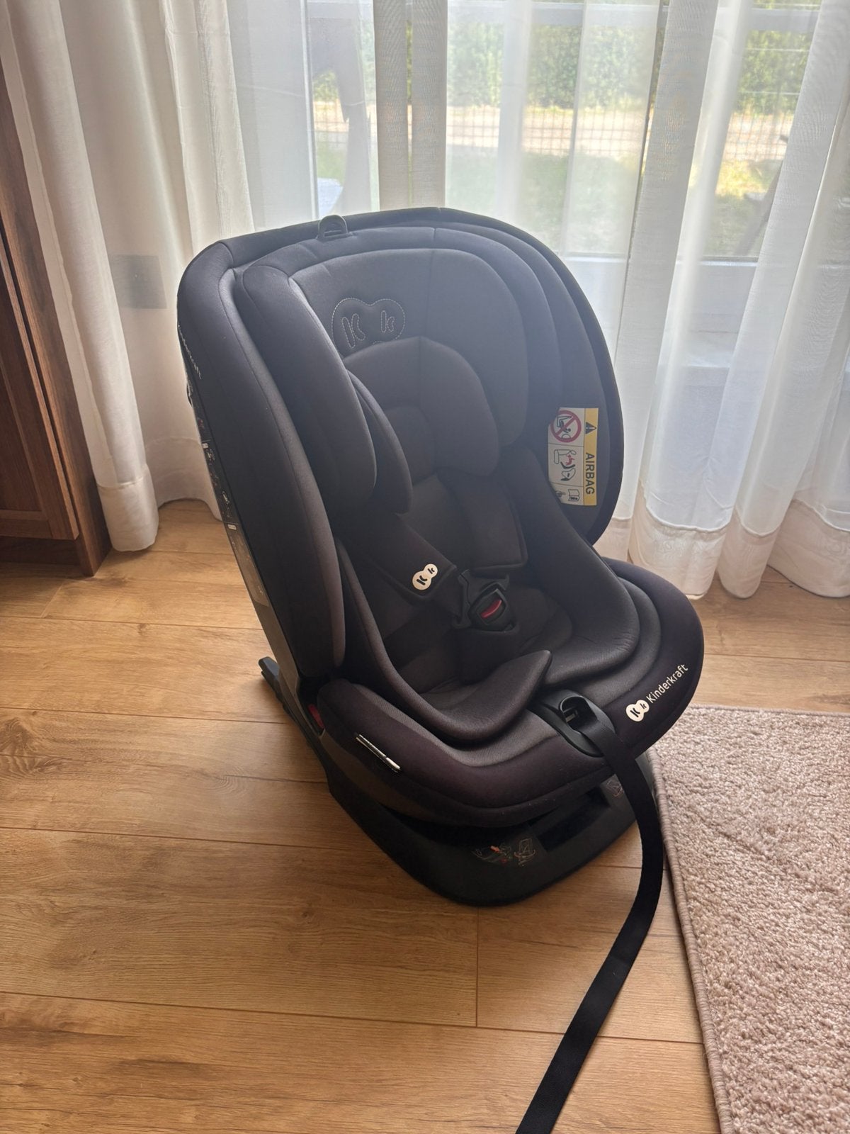 Kinderkraft Xpedition 360draaibare autostoel, Verstelbare rugleuning, Zo goed als nieuw, Isofix, Ophalen