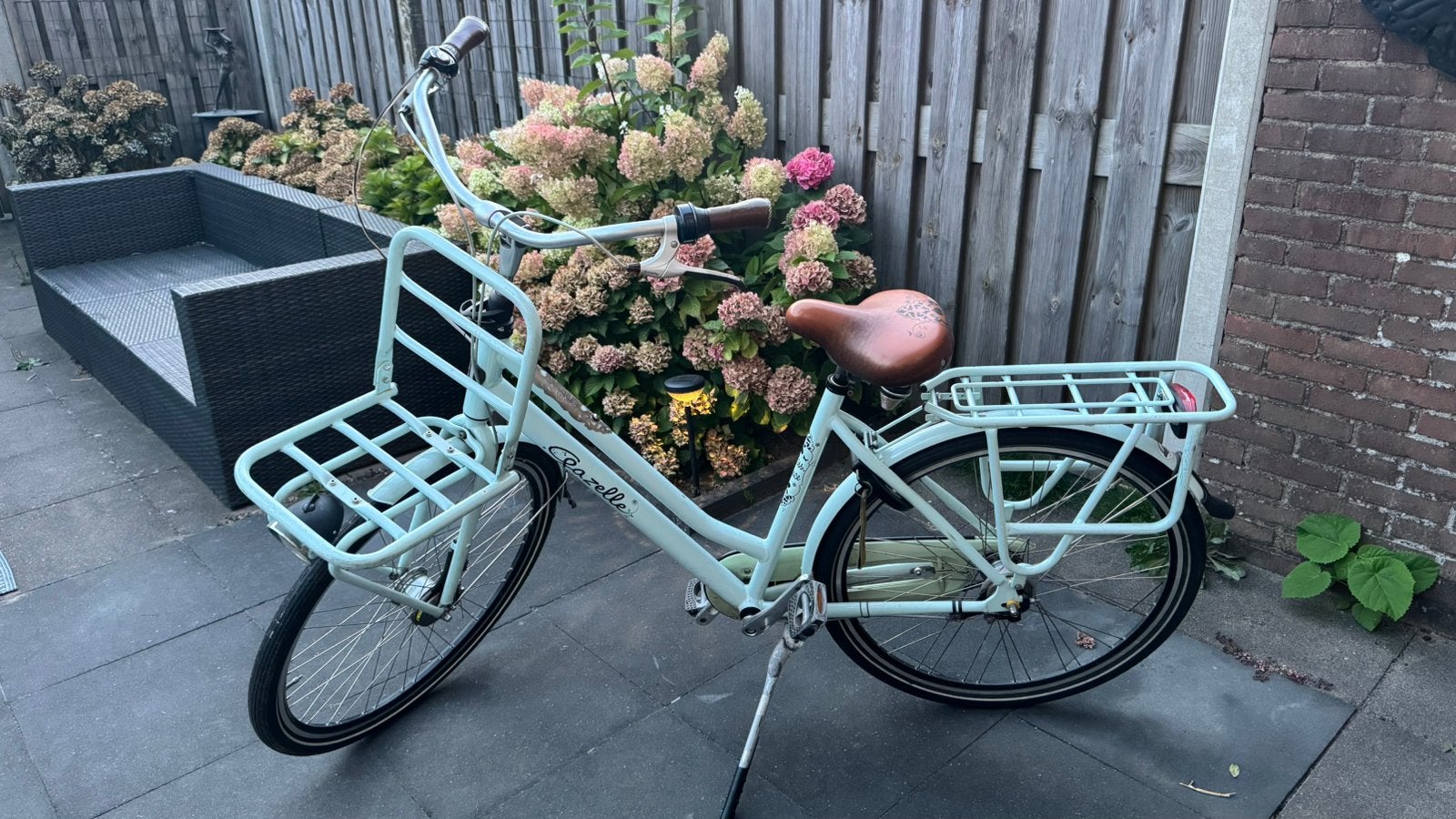 Gazelle Miss Grace fiets, Fietsen en Brommers, Fietsen | Dames | Damesfietsen, Ophalen of Verzenden, Gebruikt, Schijfrem, Gazelle