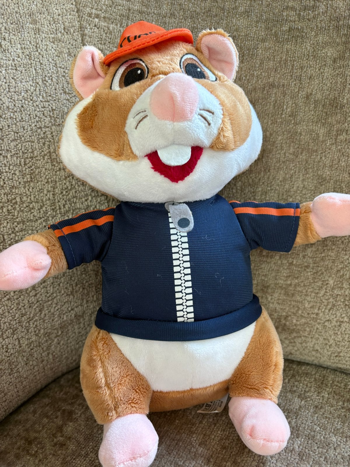 AH Hamster Coach, Kinderen en Baby's, Speelgoed | Knuffels en Pluche, Albert Heijn, Hamster, Ophalen of Verzenden, Zo goed als nieuw