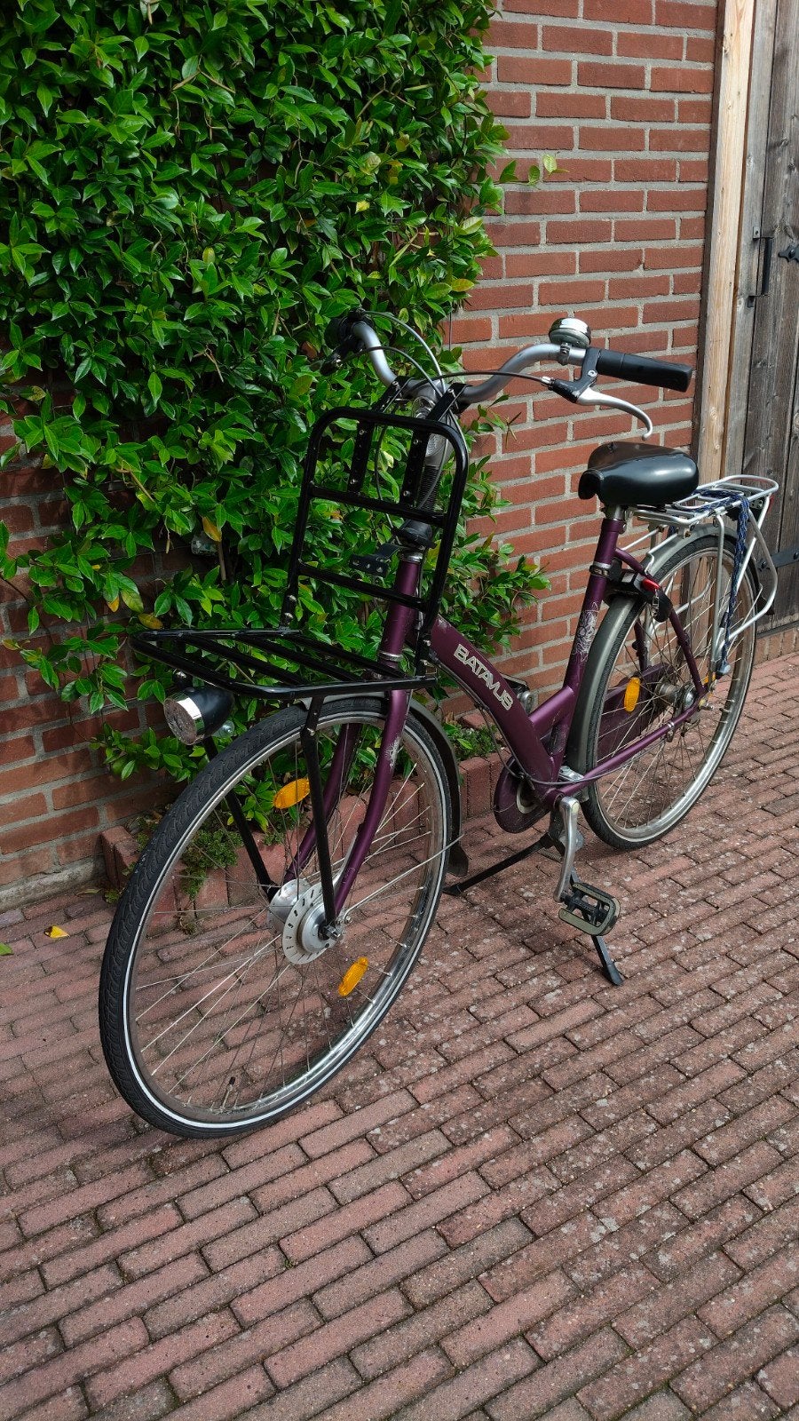 Batavus damesfiets - 3 Shimano versnellingen, Ophalen, Gebruikt, Velgrem, Versnellingen