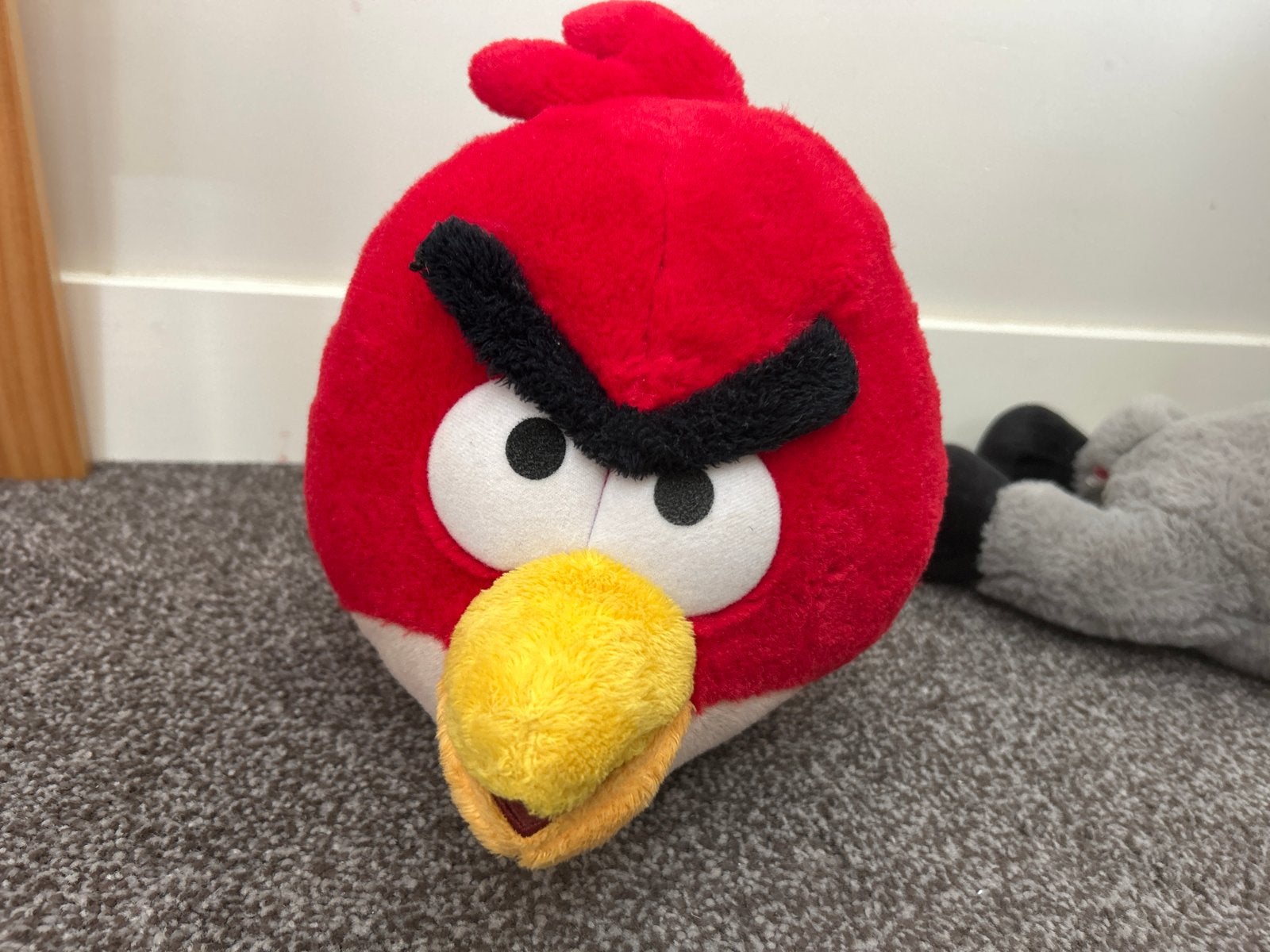 Angry Birds Red knuffel - Zo goed als nieuw, Ophalen, Overige merken, Overige typen, Zo goed als nieuw