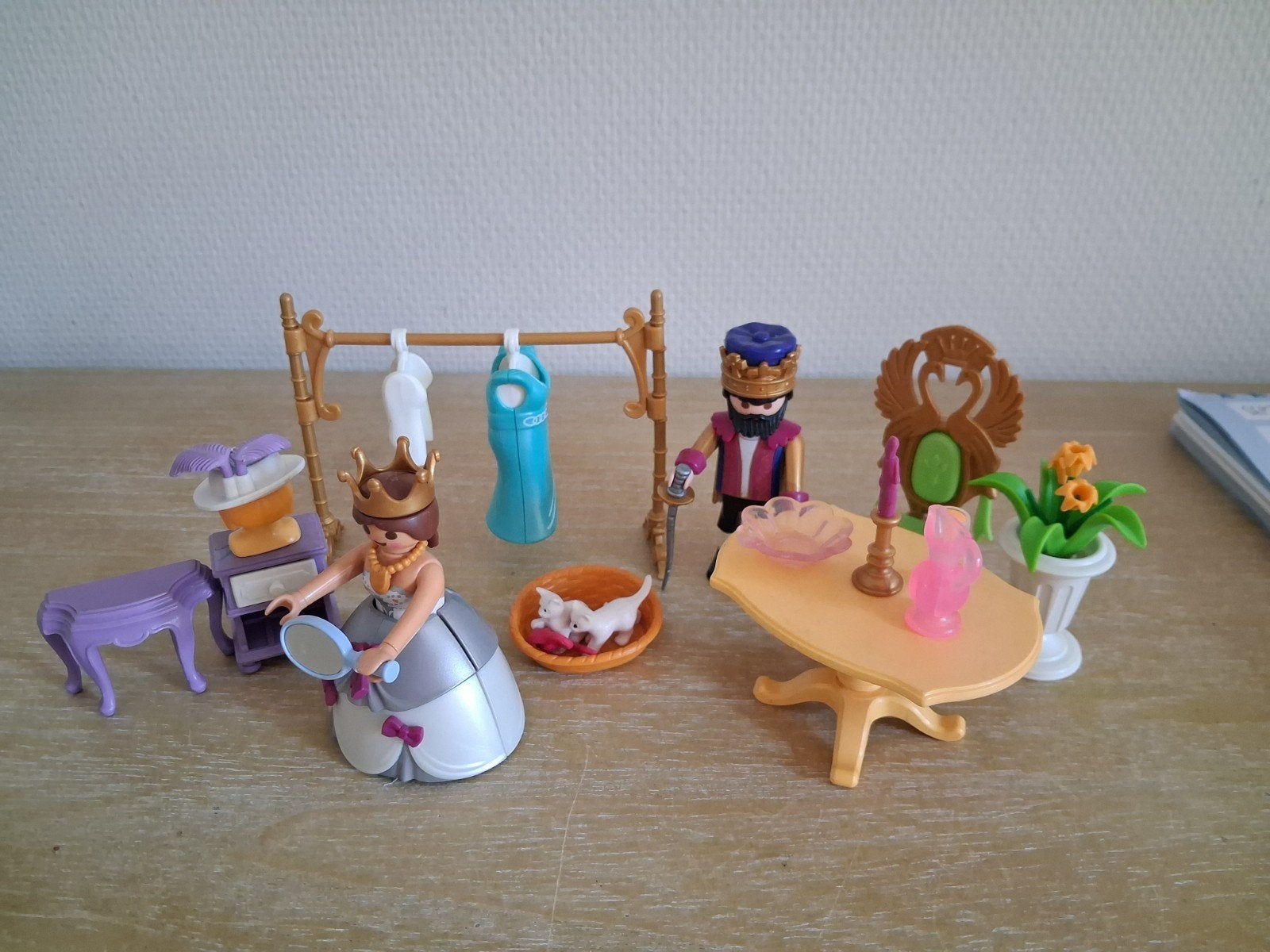playmobil koninklijke kamer, Kinderen en Baby's, Ophalen of Verzenden, Zo goed als nieuw, Complete set