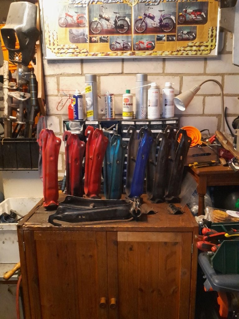 Puch Maxi originele achterbruggen, Ophalen, Frame