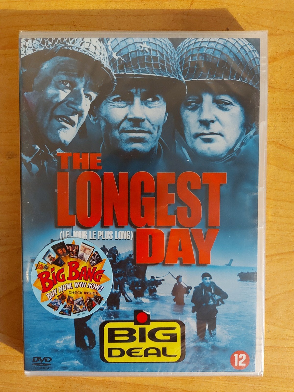The Longest Day - de Langste Dag - 1962 nieuw in plastic, Cd's en Dvd's, Alle leeftijden, Ophalen of Verzenden, 1940 tot 1960