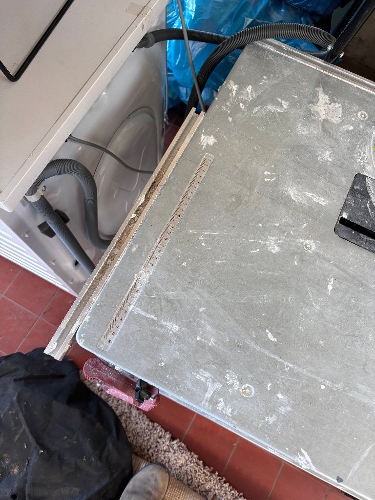 Metabo Zaagtafel Tafelcirkelzaag Bouwzaag Grijs Metaal, Ophalen, Gebruikt, Cirkelzaag, 30 tot 70 mm