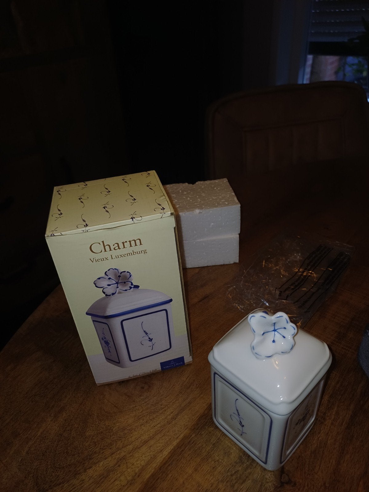 Villeroy & Boch Charm Vieux Luxemburg voorraadpot nieuw, Ophalen, Nieuw, Klassiek, Keramiek