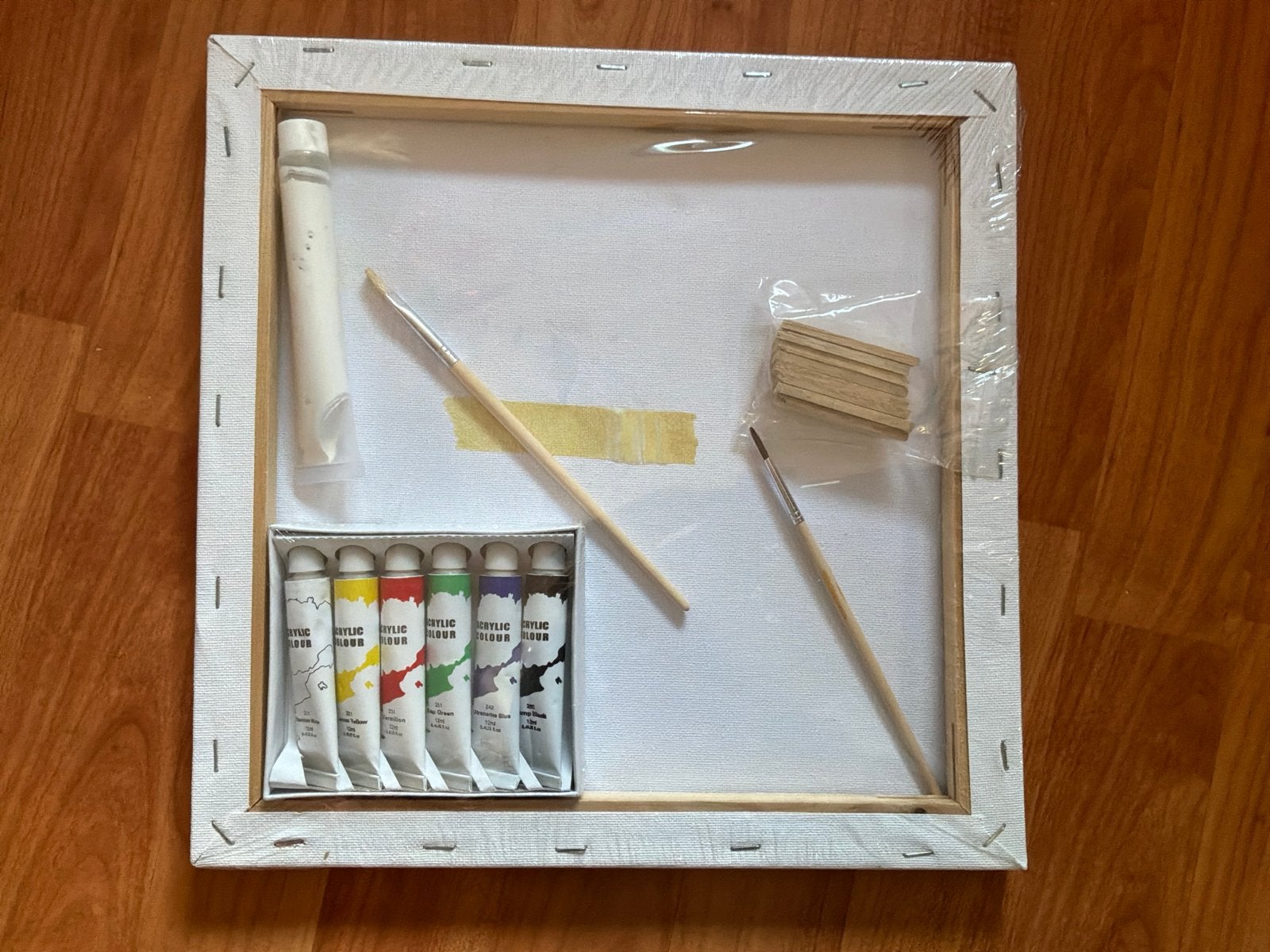 Schilderset met acrylverf, kwasten en veel extra, Ophalen of Verzenden, Nieuw, Schilderen op nummer