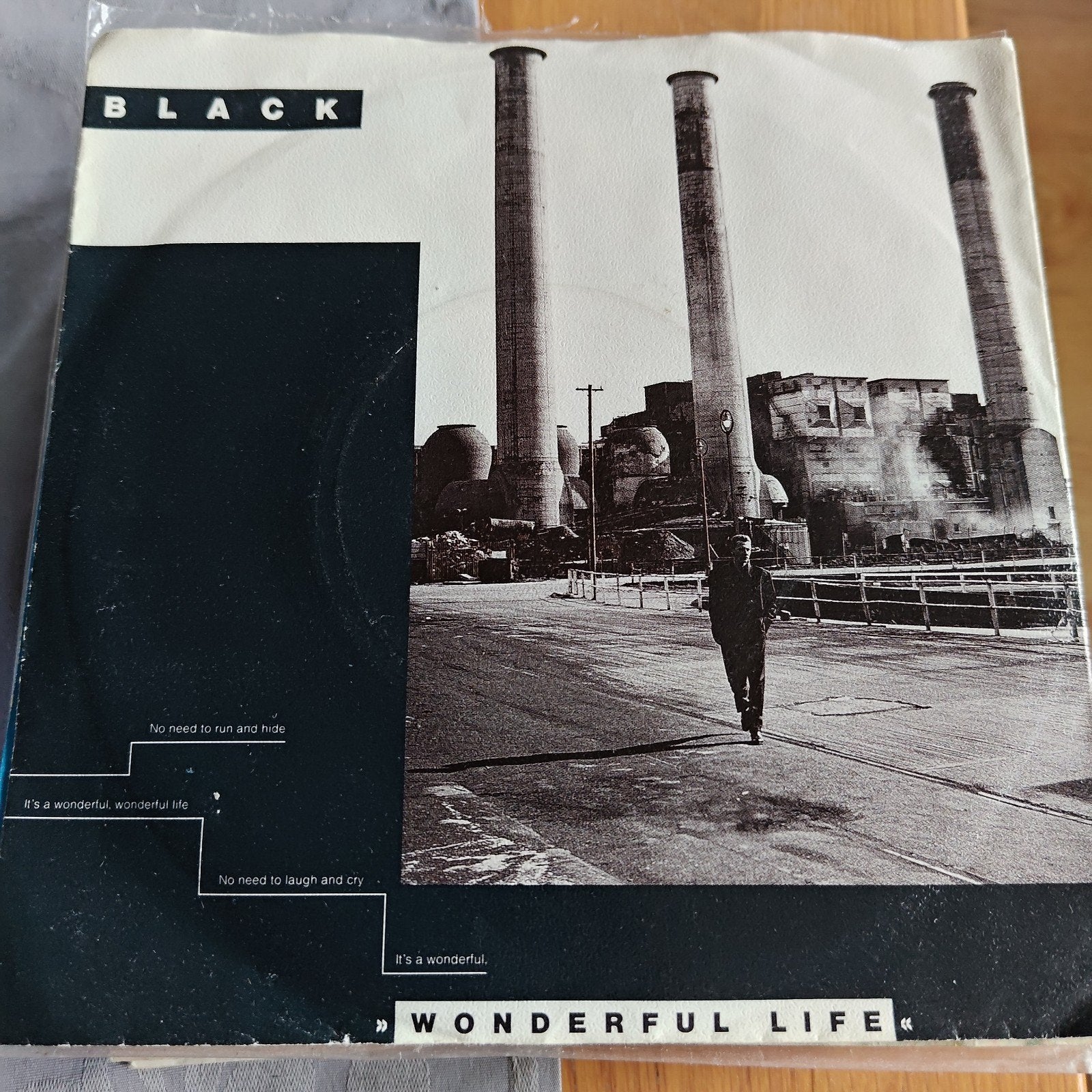 Black - Wonderful Life (Vinyl Single), Gebruikt, 7 inch, Ophalen of Verzenden, Pop