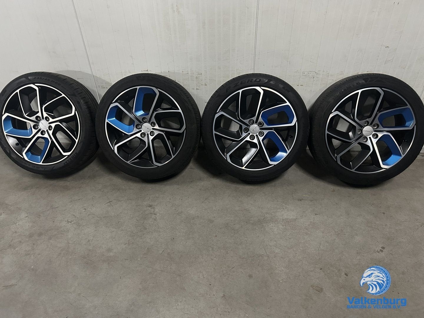 6-7mm! Originele Lynk & Co 20 inch velgen 5x108 zomerbanden, Auto-onderdelen, Gebruikt, -, -, Banden en Velgen