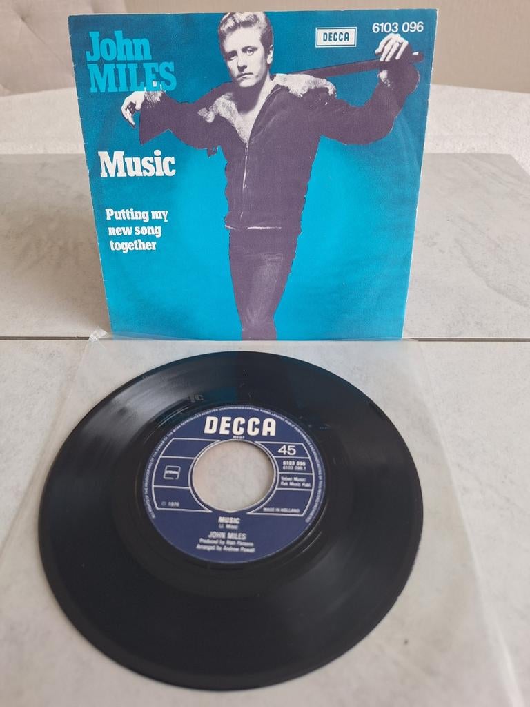 Single van JOHN  MILES  // MUSIC ...uit 1976, Cd's en Dvd's, Ophalen of Verzenden, Gebruikt, Overige formaten