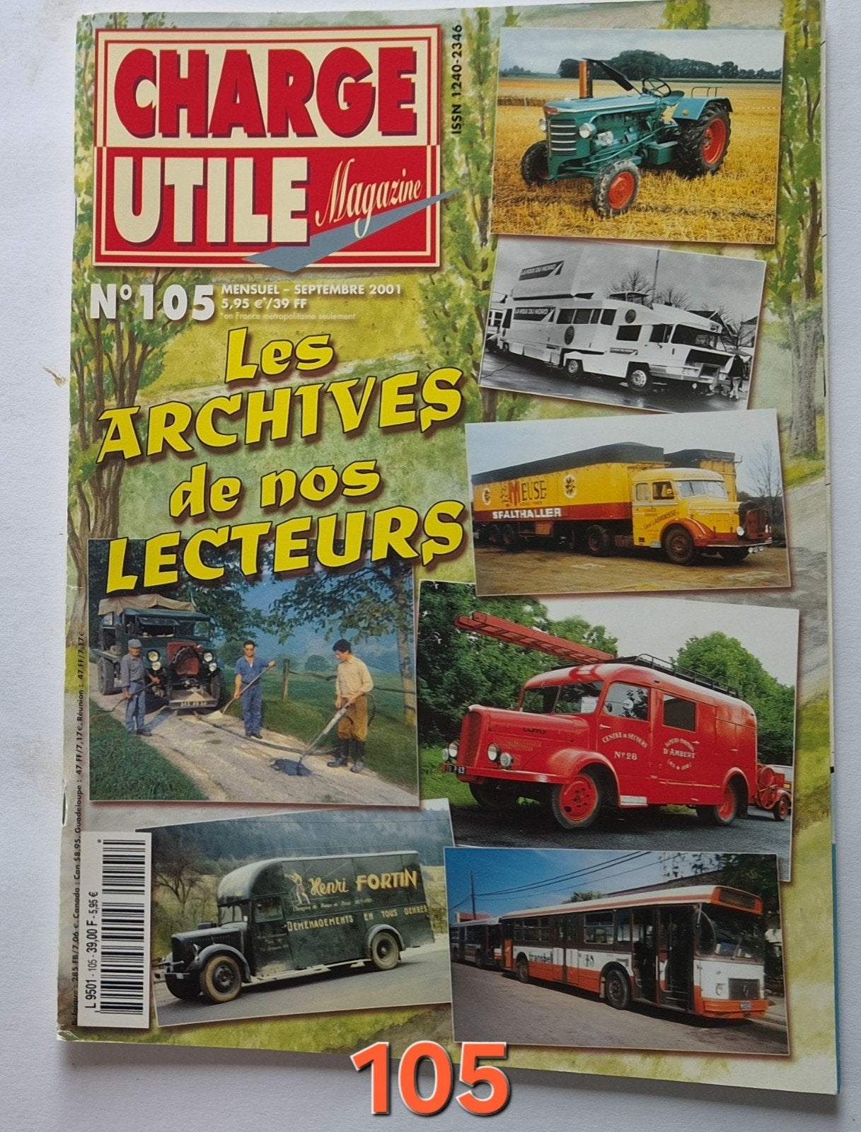 Charge Utile Magazine N105 - Les Archives de nos Lecteurs, Boeken, Ophalen of Verzenden, Gelezen, Overige typen