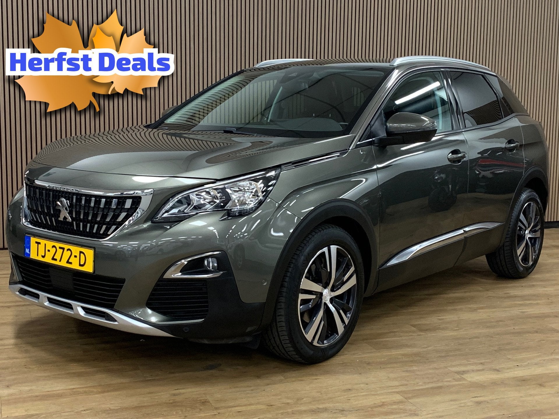 Peugeot 3008 1.6 Blue Lease Premium|Camera|Automaat|Climate, Auto's, Dealer onderhouden, 4 cilinders, Bedrijf, 165 pk
