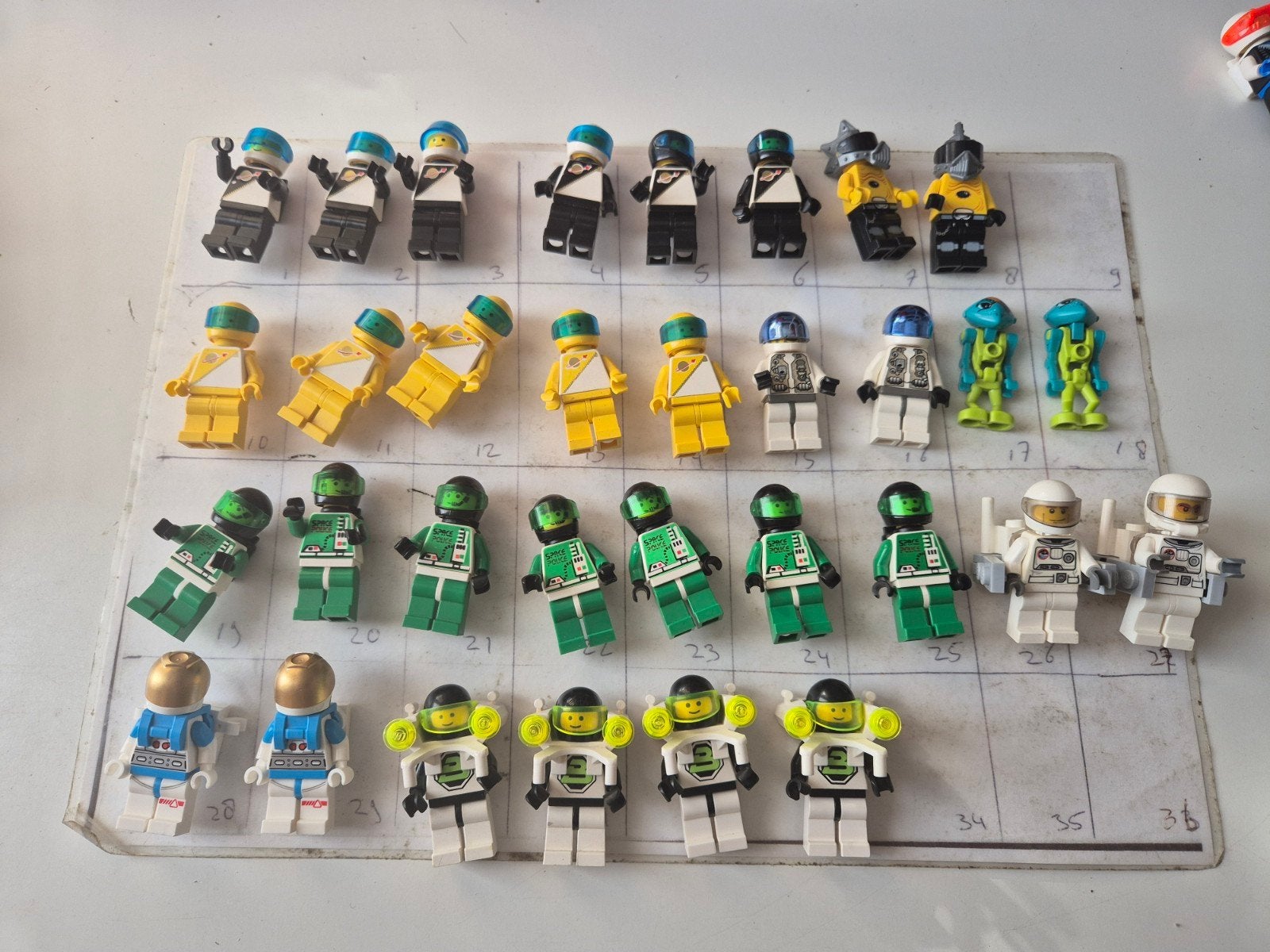 lego futuron space police blacktron ruimte mars poppetjes, Kinderen en Baby's, Speelgoed | Duplo en Lego, Ophalen of Verzenden