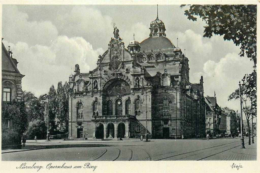701-421-045 Nurnberg Opernhaus, Ophalen of Verzenden, Voor 1920, Duitsland