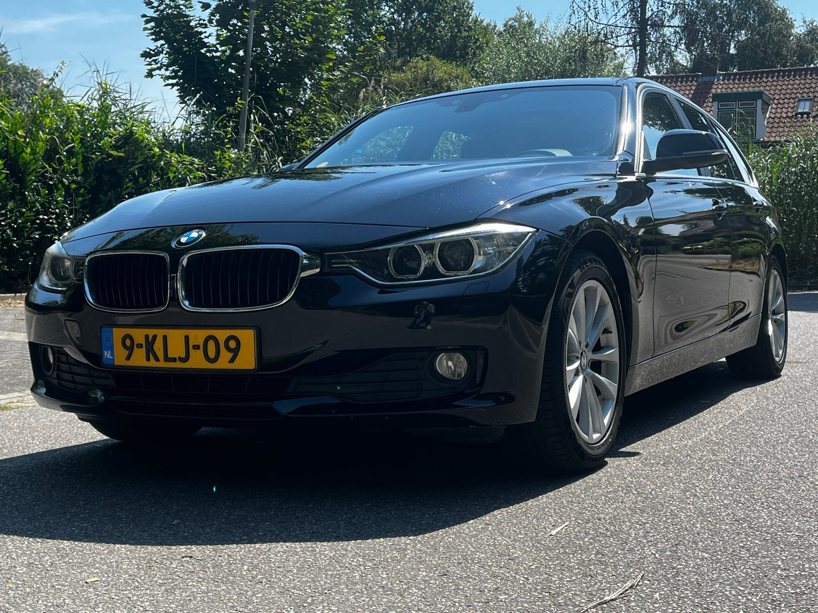 BMW 3-Serie 2.0 316D Touring trekhaak, Auto's, 745 kg, 1995 cc, 4 cilinders, Zwart