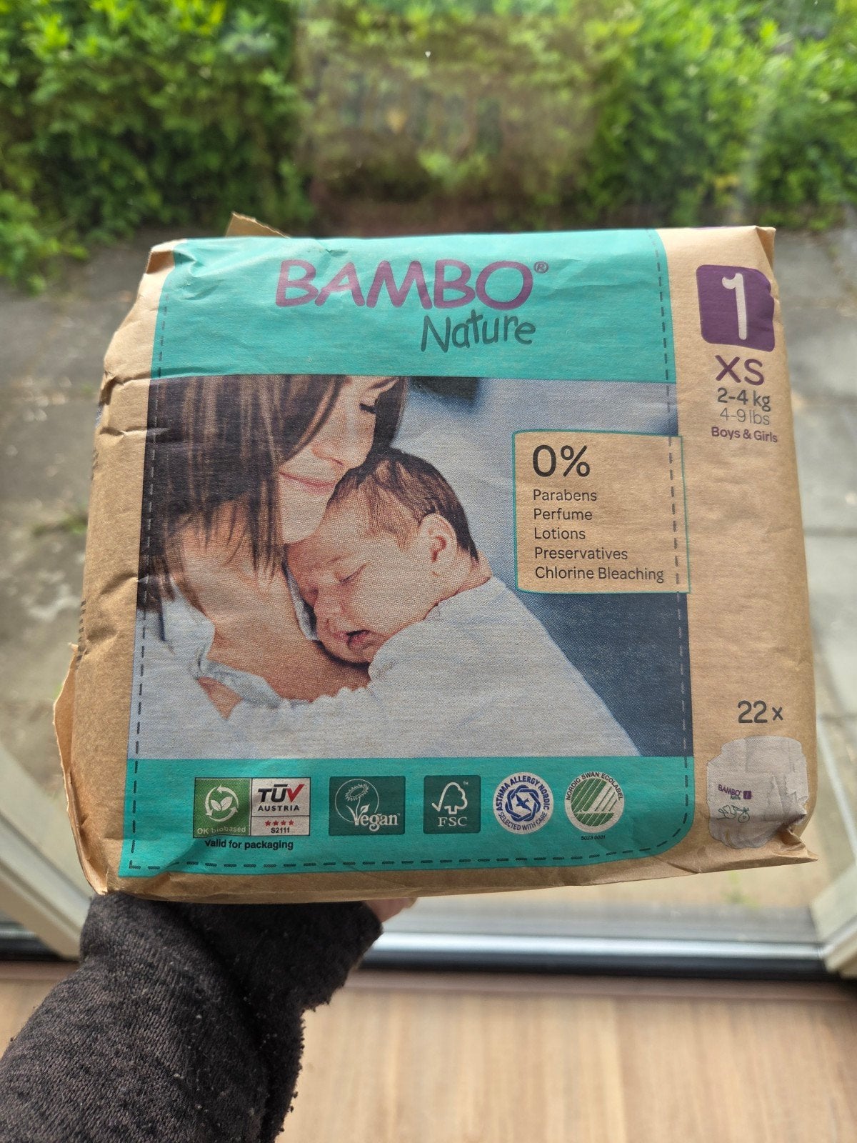6x Bambo Nature luiers maat 1 (XS, 2-4 kg), 22 stuks, nieuw, Ophalen of Verzenden, Nieuw, Bambo Nature, Jongetje of Meisje