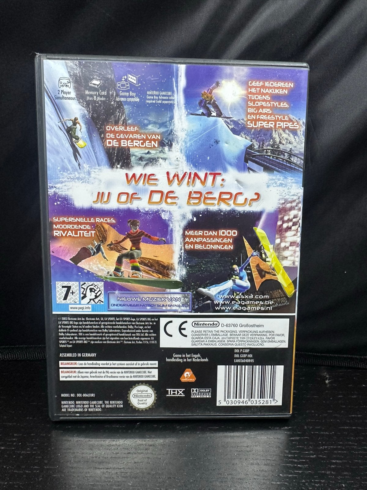 SSX 3 Nintendo GameCube - Snowboarden en Actie, Gebruikt, C, Verzenden, C