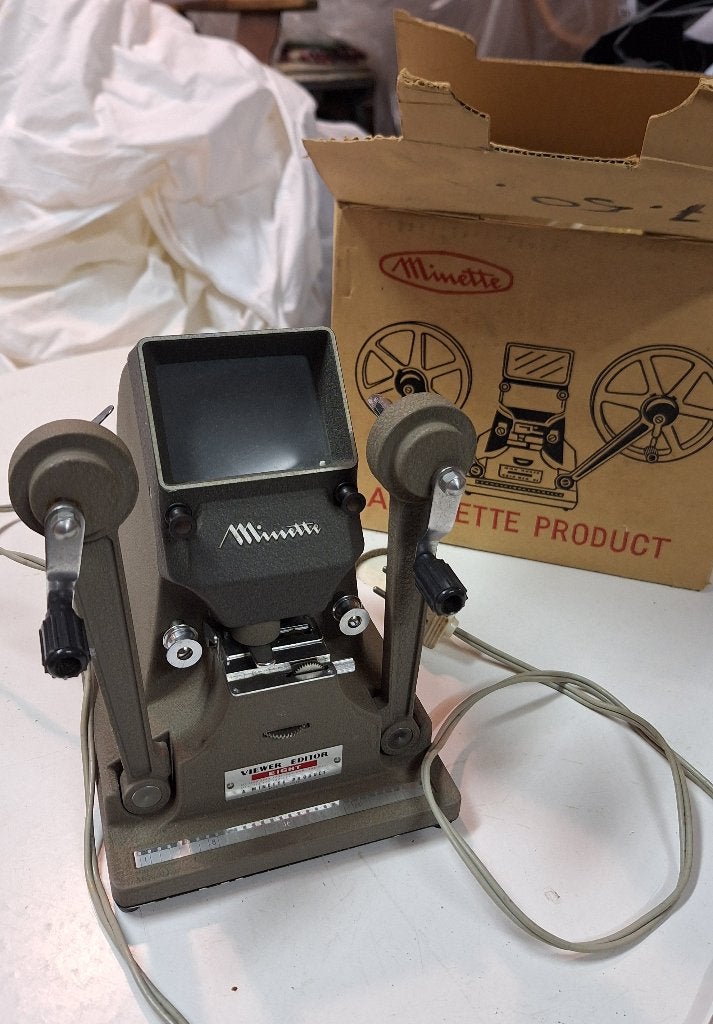 projector cinemax K5 en Minette + 8 mm films, Ophalen, 1960 tot 1980, Projector