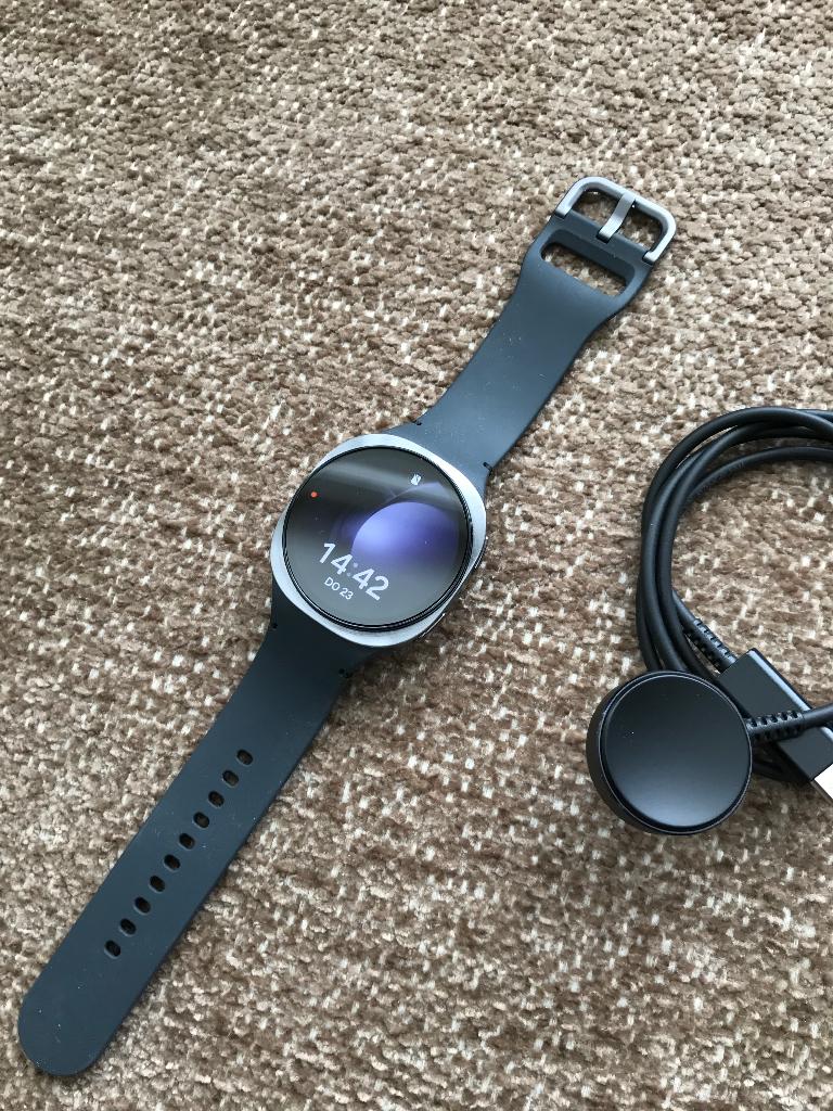 Samsung Galaxy Watch8, Zwart, Nieuw, Samsung ⌚️, Ophalen of Verzenden