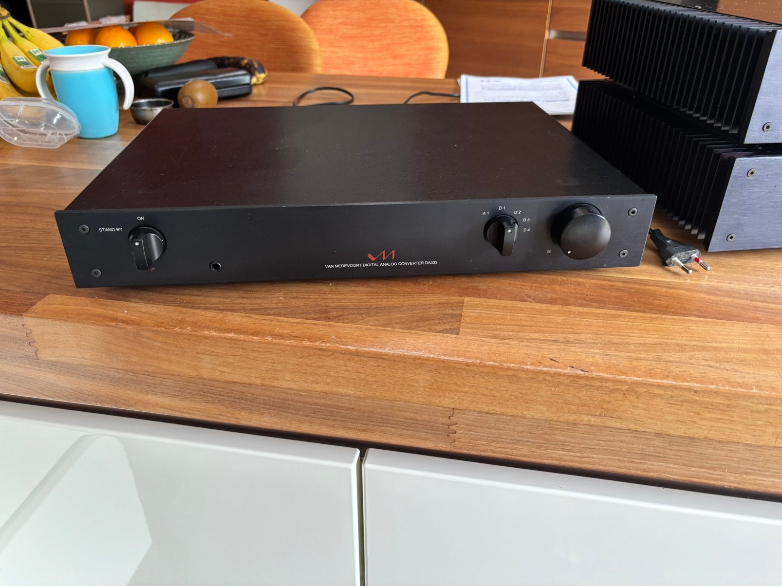 van Medevoort da333 dac en voorversterker, Audio, Tv en Foto, Converters, Ophalen, Gebruikt