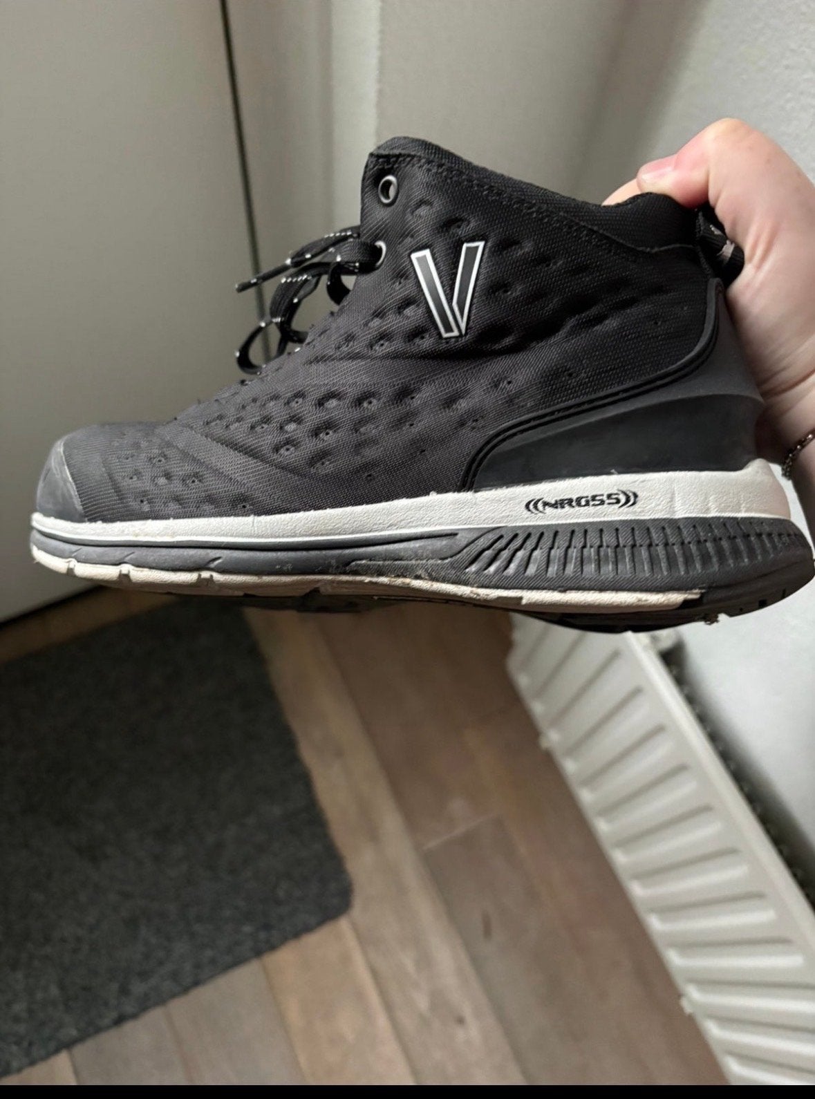 Veiligheidsschoenen met stalen neus - Maat 40, Ophalen, Gebruikt