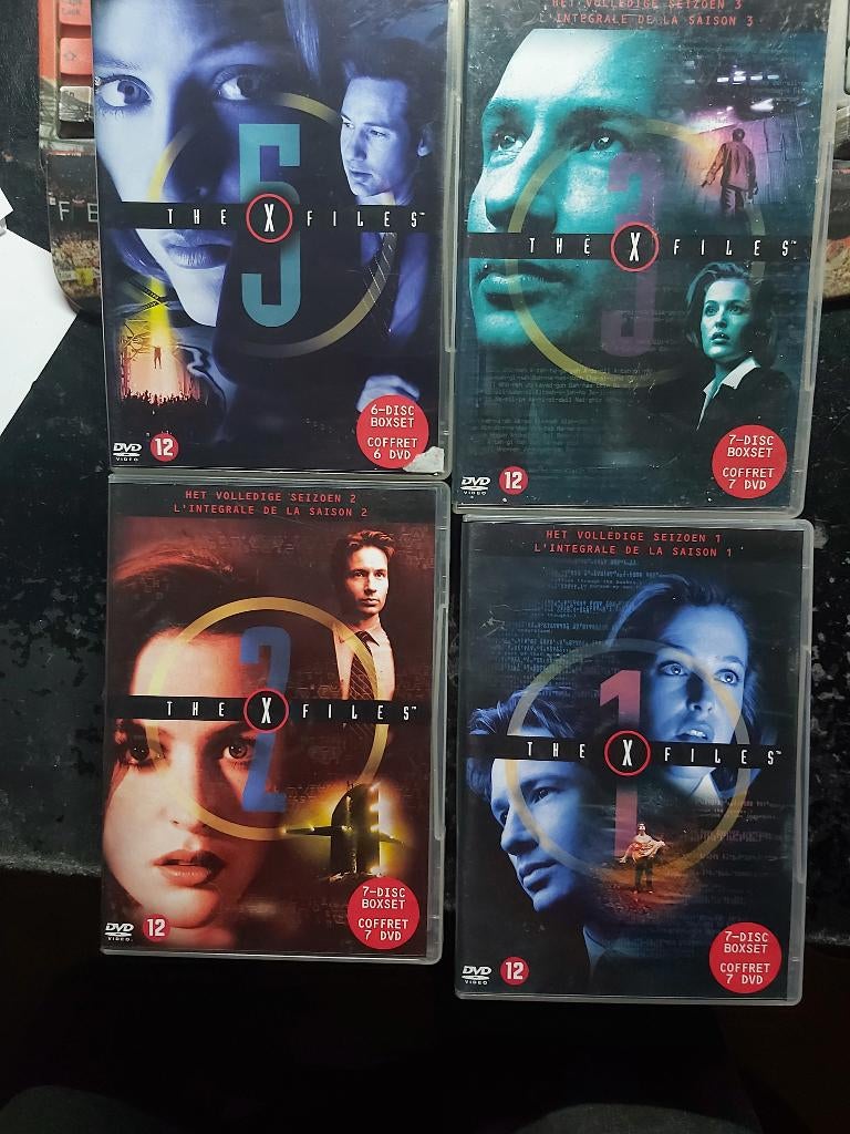 X files 1 2 3 en 5, Cd's en Dvd's, Dvd's | Tv en Series, Vanaf 9 jaar, Ophalen of Verzenden, Gebruikt, Science Fiction en Fantasy