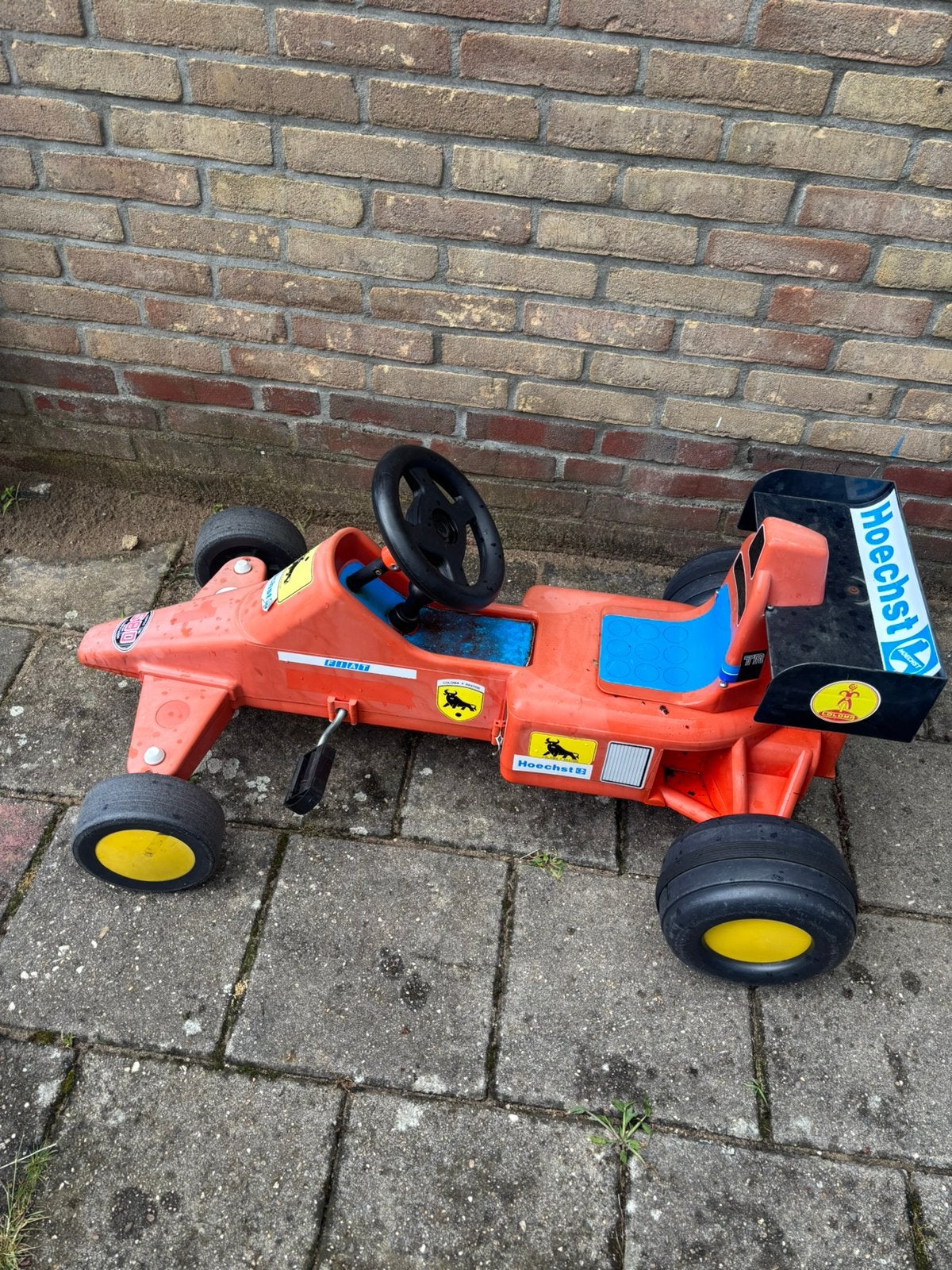 Race auto skelter, Ophalen, Gebruikt