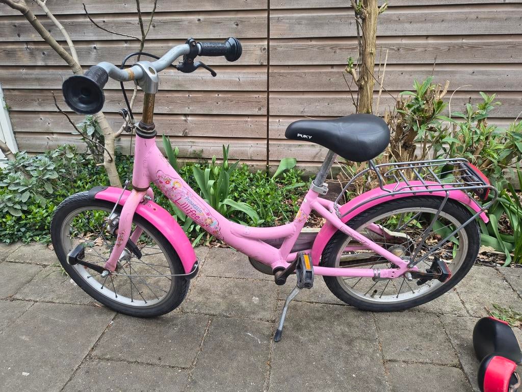 Puky fiets 17 inch roze Lillifee editie, Ophalen