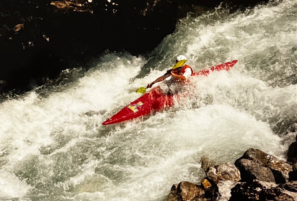 kano. Wildwater,- brandingskano., Ophalen, Zo goed als nieuw, Eén persoon, Overige typen