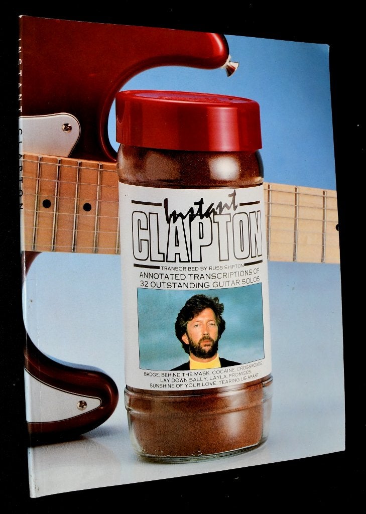 Eric Clapton - Instant Clapton - Annotated Transcriptions Of, Muziek en Instrumenten, Bladmuziek, Gitaar, Ophalen of Verzenden