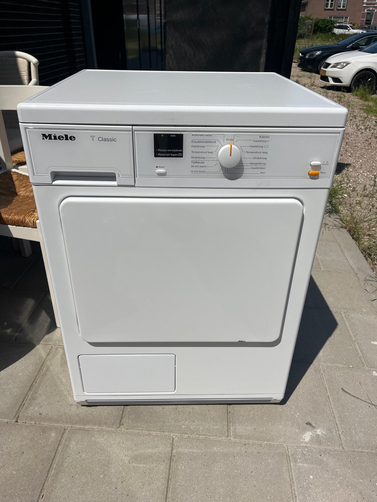 Miele T Classic condensdroger, Witgoed en Apparatuur, Wasdrogers, Ophalen, 6 tot 8 kg, Gebruikt, Miele
