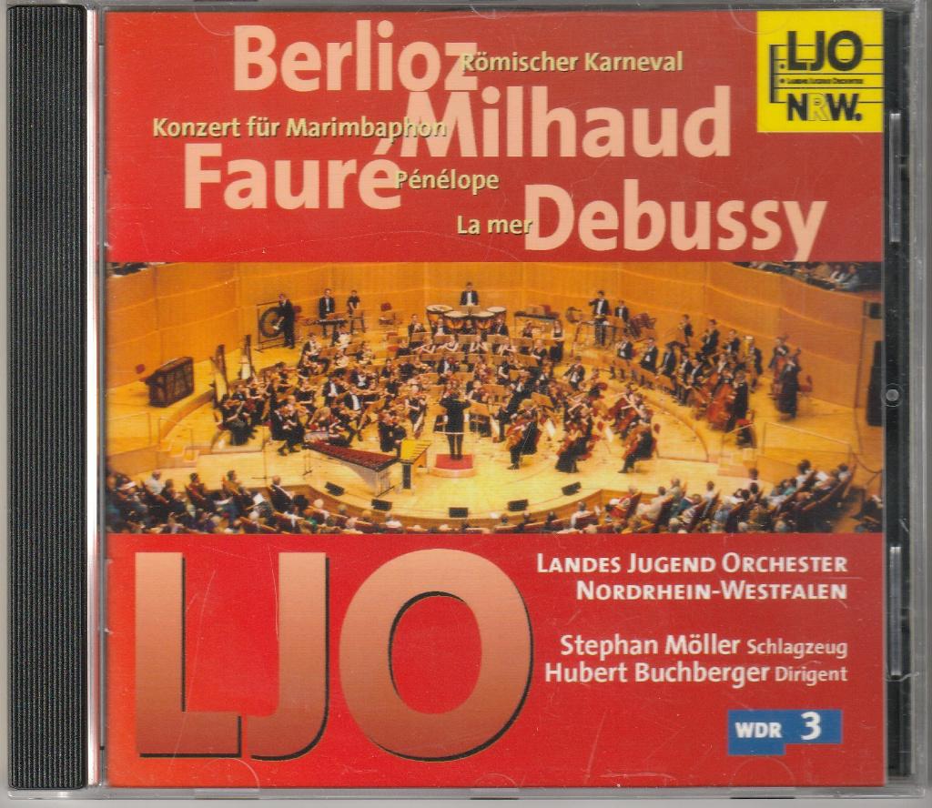 Milhaud, concert voor marimba en vibrafoon;, Ophalen of Verzenden, Modernisme tot heden, Gebruikt, Orkest of Ballet