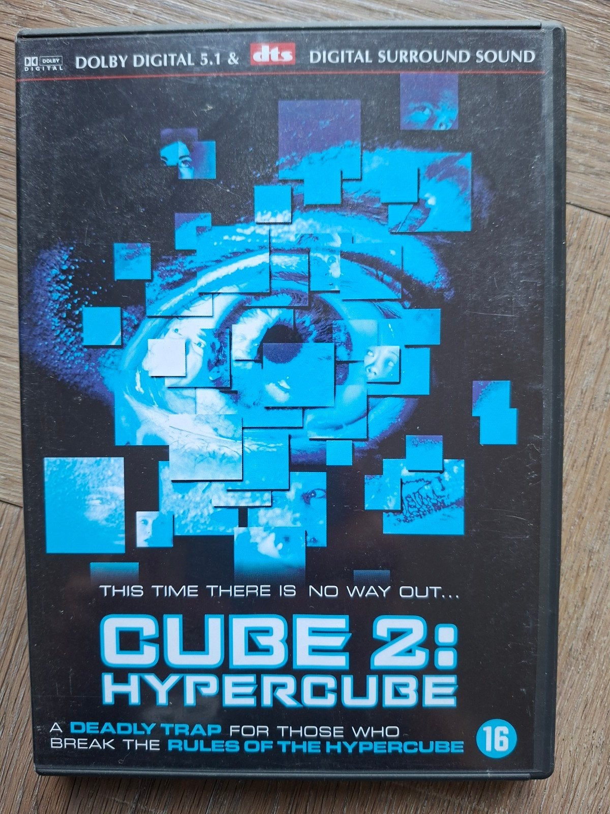 Cube 2: Hypercube - Spannende Sci-Fi Thriller DVD, Engels, Vanaf 16 jaar, Nederlands, Ophalen of Verzenden
