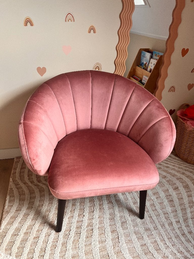 Mooie roze loungestoel, Ophalen, Gebruikt, Overige kleuren, Eén