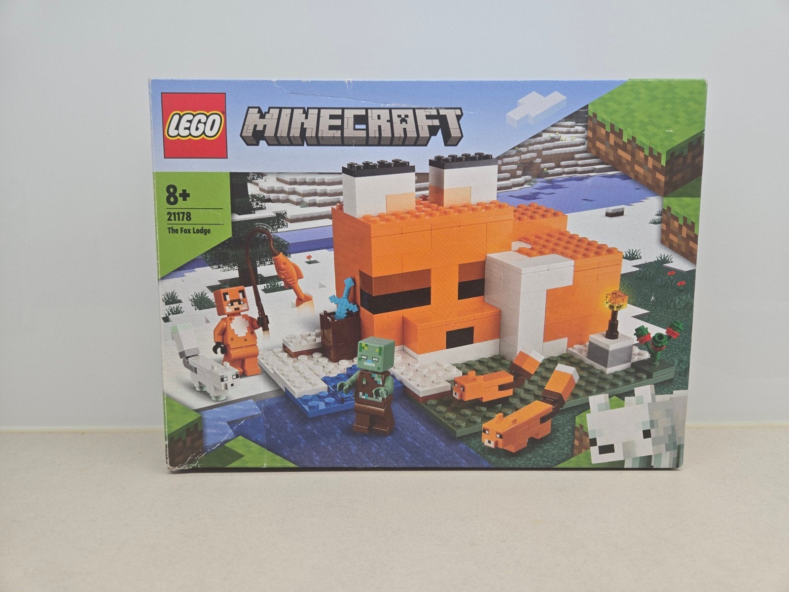 LEGO Minecraft #21178 The Fox Lodge, Ophalen of Verzenden, Gebruikt