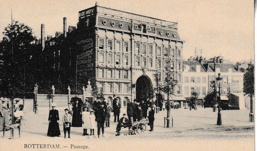 ROTTERDAM - PASSAGE, Ophalen of Verzenden, 1920 tot 1940, Ongelopen, Zuid-Holland
