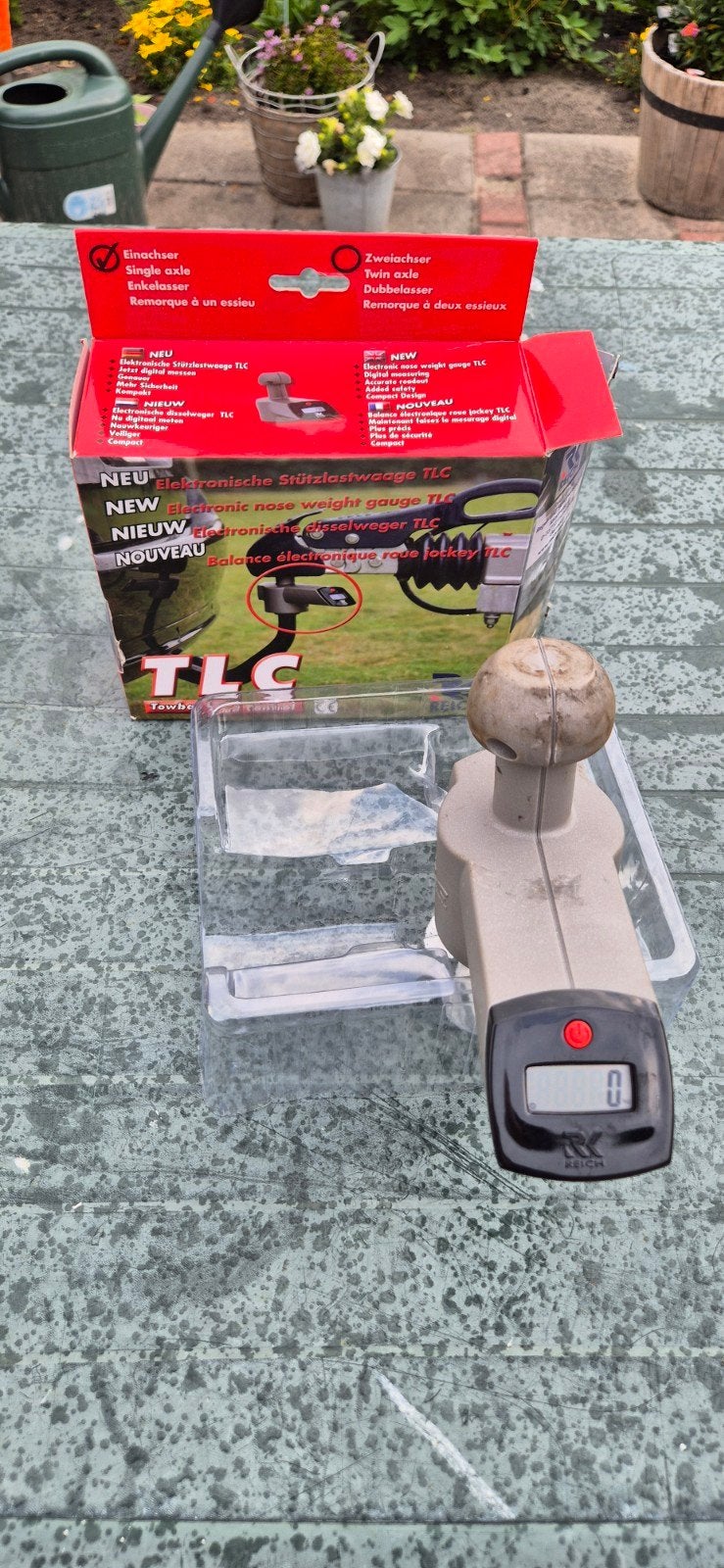 Reich TLC elektronische disselweger, Caravans en Kamperen, Caravan accessoires, Ophalen of Verzenden, Gebruikt