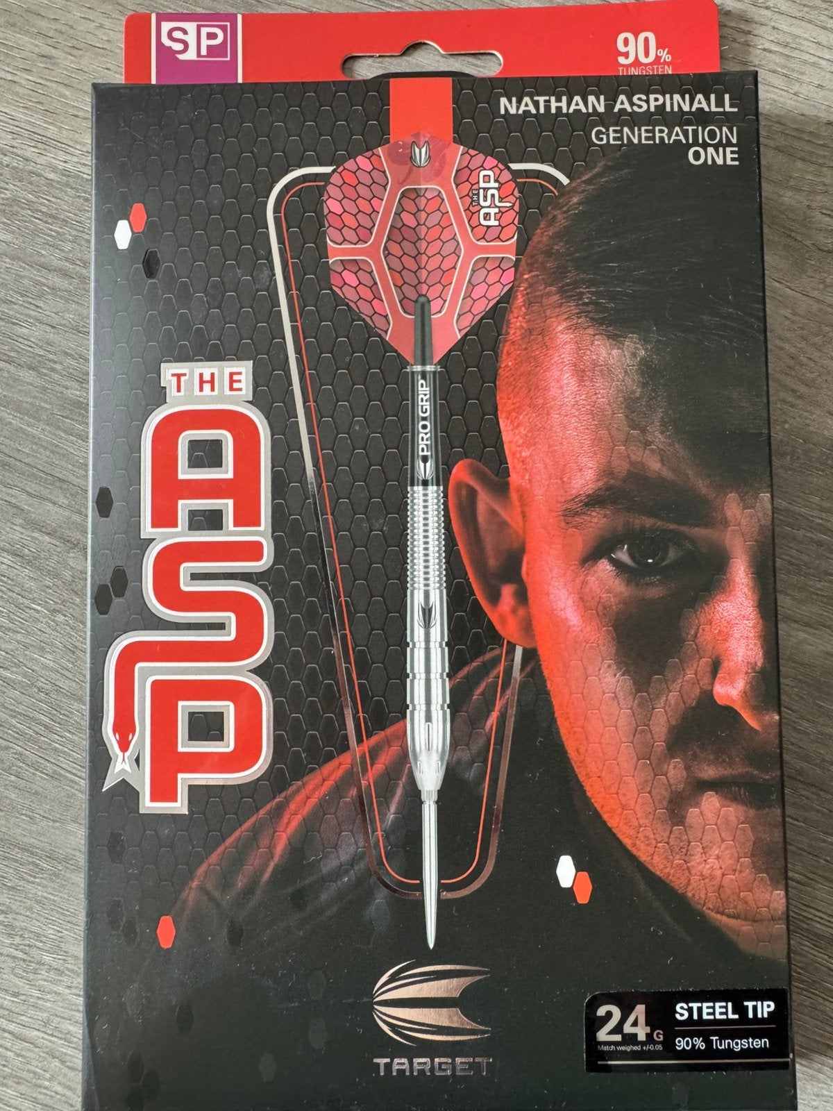 Gloednieuw: Target Nathan Aspinall G1 Swiss Point 90% - 24g, Ophalen, Nieuw, Pijlen