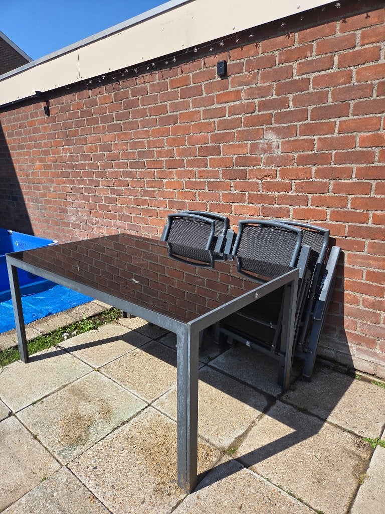 Tuinmeubelen, Ophalen, Gebruikt, Tuinset, Overige materialen