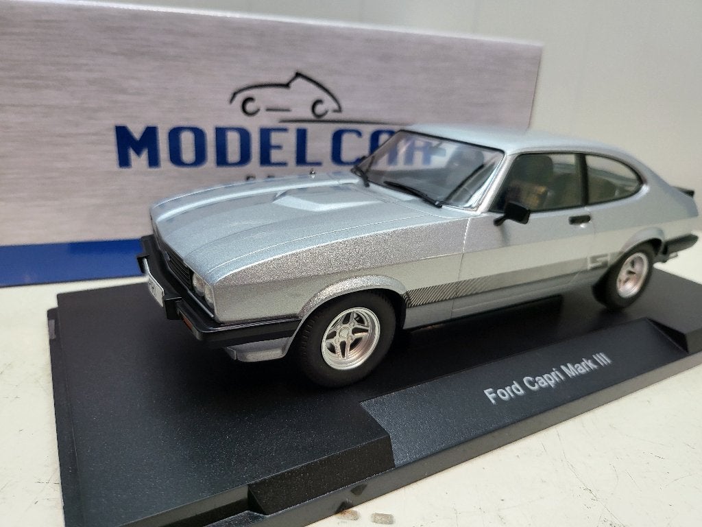 Ford Capri S MK III Zilver metallic 1978, Hobby en Vrije tijd, Overige merken, Auto, Overige Merken, Nieuw