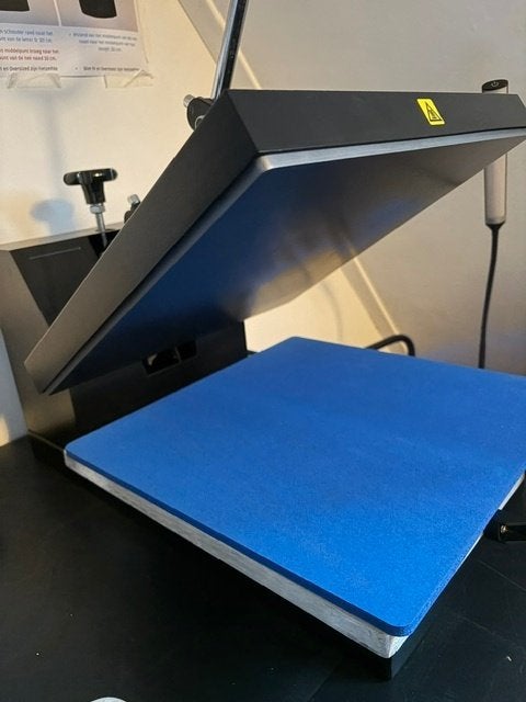 TPS Clam Press 38x38cm transferpers, Ophalen, Nieuw