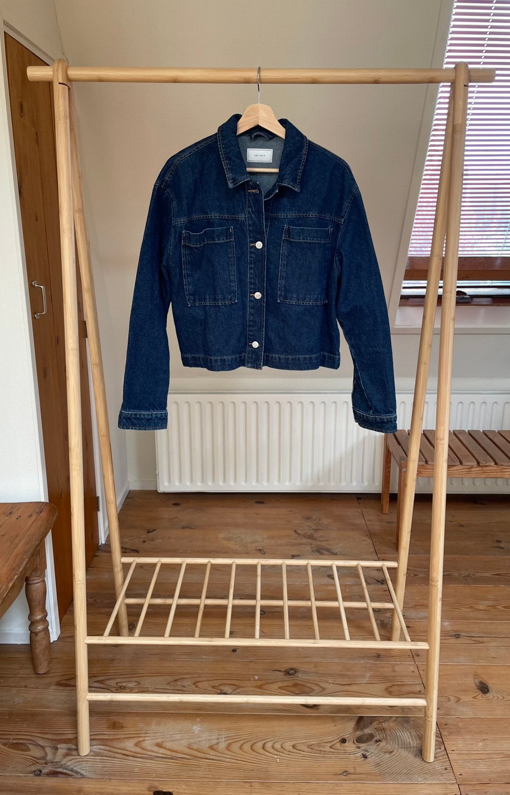 Spijkerjasje/blouse van Neo Noir, Maat 38/40 (M), Blauw, Ophalen of Verzenden, Zo goed als nieuw